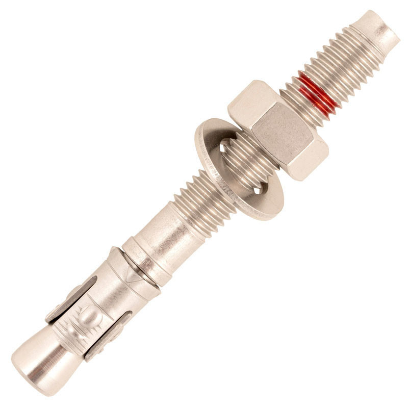 Goujon d’ancrage inox A4 fixation béton extérieur milieu marin