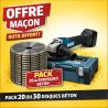 Offre Maçons AOD : disques diamant béton + outil offert