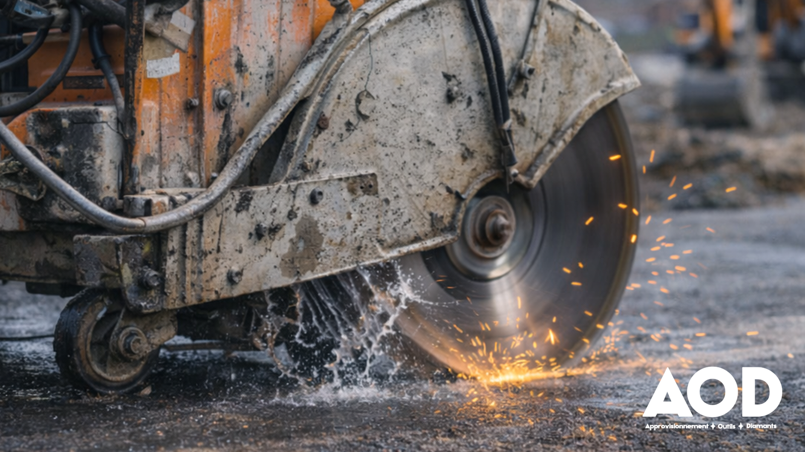 Découpe béton sur chantier BTP en 2026