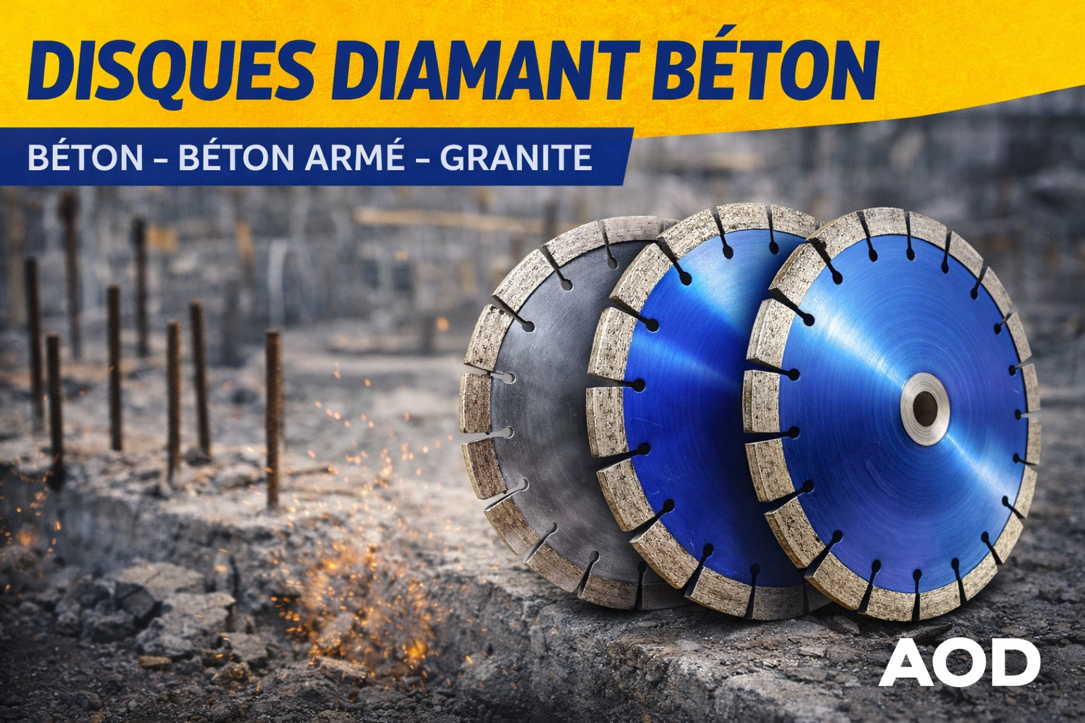 Disques diamant béton