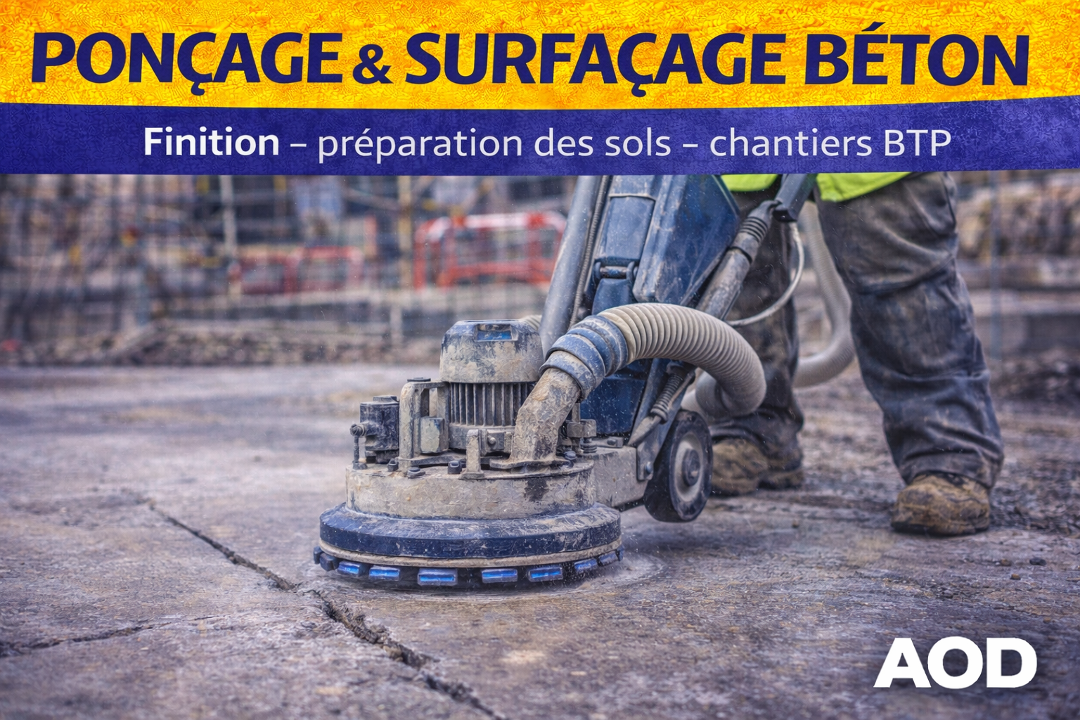 Ponçage & surfaçage béton