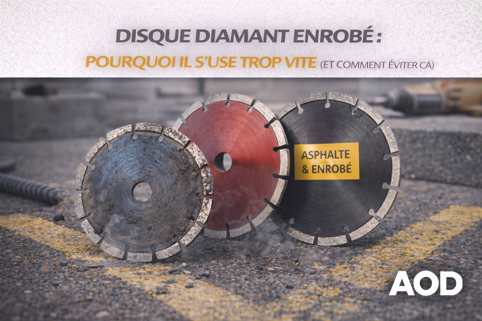 Disque diamant enrobé : pourquoi il s’use trop vite (et comment éviter ça)