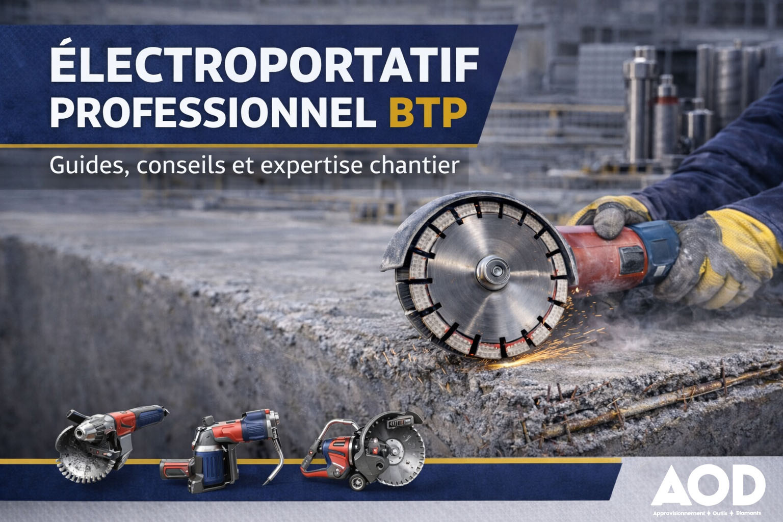 Comment choisir son électroportatif professionnel en BTP en 2026 ?